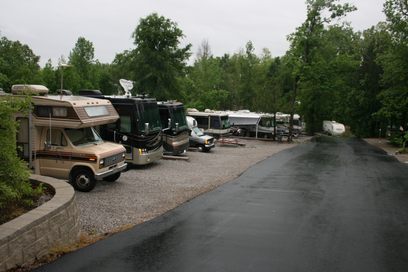 campground at barnes crossing RV park
