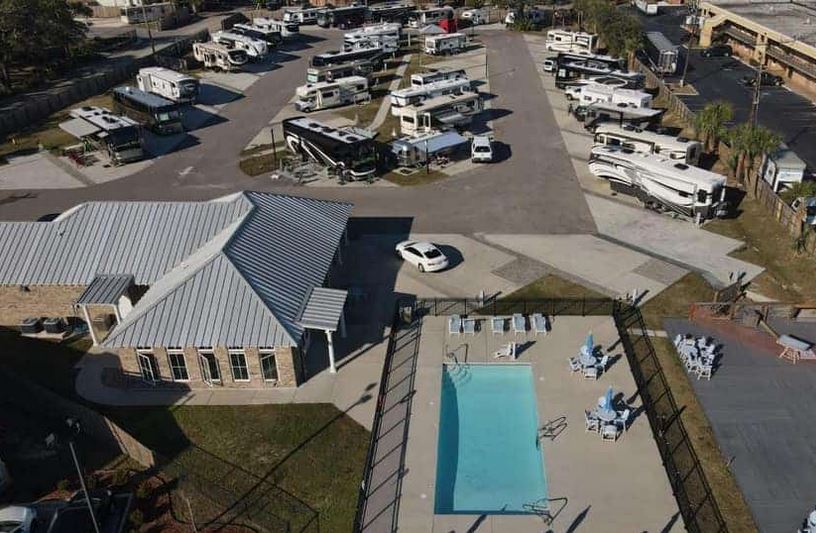 gulf beach RV resort